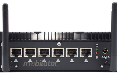 HyBOX 1009  mały niezawodny szybki i odporny  na wysokie i niskie temperatury komputer przemysłowy Energooszczędny  Wydajny bezwentylatorowy Przystosowany do przemysłu i biura 