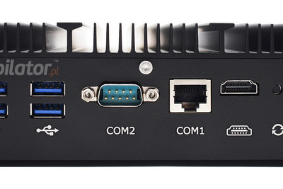 HyBOX 1009 dobry jakości  wytrzymały   MiniPC z dobrym procesorem Intel Celeron odpornym na wysokie temperatury  do użytku w hurtowni