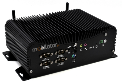 HyBOX 1012B-D4 specjalistyczny  bezwentylatorowy minikomputer komputer do użytku w transporcie z  procesorem Intel Core i5