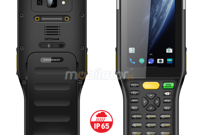 wytrzymały smartfon oraz kolektor danych przeznaczony do zastosowań w ekstremalnych warunkach  z normą odporno ści IP65, pamięcią 3GB ROM Chainway MC21