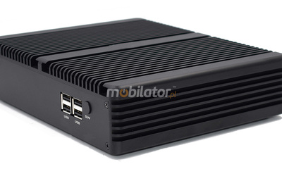 HyBOX TH5 dobrej jakości mały wzmocniony przemysłowy komputer odpornego na niskie temperatury z szybkim procesorem Intel Core i7
