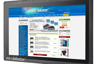 Monitor dotykowy MoTouch 185 Monitor dotykowy Ekran rezystywny resistive wyświetlacz 18,5 cala TFT LCD mobilator.pl New Portable Devices VGA HDMI