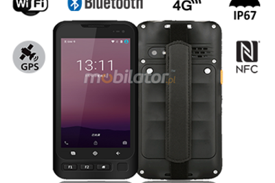 MobiPAD 7R – solidny kolektor danych, norma IP67, ze skanerem kodów 2D Zebra, NFC, Wifi i Bluetooth, Android 12, 4GB RAM, 64GB ROM
