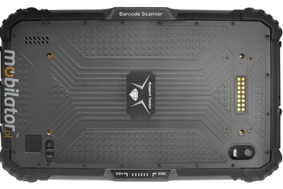 MobiPAD 9TS-J - profesjonalny tablet z GPS wysokiej precyzji, UHF RFID 3-4 metry, NFC, procesor Intel Celeron N4500 2x2.8GHz, Windows 10, 8 calowy ekran dotykowy, 4GB RAM, 64GB ROM, IP65, odporny na upadki z 1,2 metra, wodoodporny i odporny na niskie