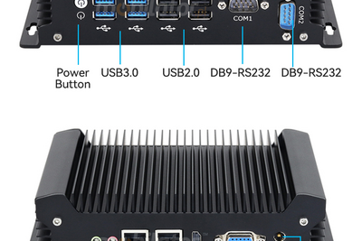 MiniPC yBOX X58 I3 10110U Niewielkich wymiarów komputer przemysłowy komputer przemysłowy odporny na wysokie temperatury komputer przemysłowy odporny na niskie temperatury  Przemysłowy komputer dla hurtowni  komputer przemysłowy na magazyn  Przemysłow