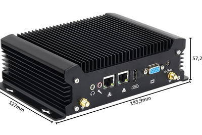 MiniPC yBOX X58 I3 10110U Odporny komputer przemysłowy  Przemysłowy komputer do biura Wielofunkcyjny małych rozmiarów komputer przemysłowy Szybki MiniPC dla przemysłu  Wielozadaniowy przemysłowy  MiniPC Przystosowany do przemysłu i biura MiniPC Szybk