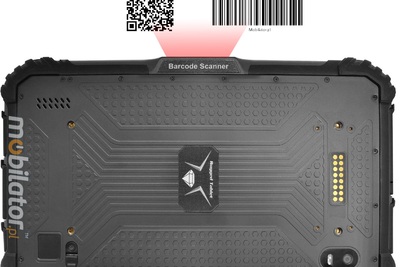 MobiPAD TS9T - wojskowy tablet przemysłowy z czytnikiem linii papilarnych, wodoodporny i pyłoodporny IP65, 8GB RAM, 256GB ROM, 8-rdzeniowy procesor, Android 10, ekran 8 cali, 1920x1200, 5G, 4G LTE