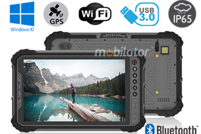 MobiPAD 9TS-M - pancerny tablet z wysokiej precyzji GPS, 8-calowy ekran, procesor Intel i5-8200Y, 8GB RAM, 256GB ROM, LTE 4G, pyłoodporny, wodoodporny, wytrzymały tablet przemysłowy, norma IP65