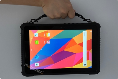 Wygodny uchwyt walizkowy do wytrzymałego tabletu EM-I10A