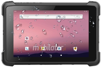 Emdoor T81X v.2 - Rugged IP65 tablet with an 8 inch screen, Android 12, 8/128GB, 13MP camera, NFC, and 2D barcode scanner - designed for warehouse, service, and transport applications