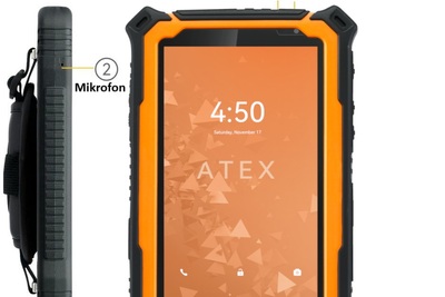 Tablet MobiPad Tex17 przemysłowy dla pracowników terenowych