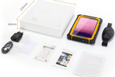 Tablet MobiPad Tex17 przemysłowy dla pracowników terenowych