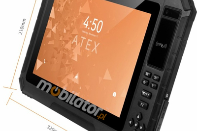 MobiPad Tex101 v.1 - Tablet for special tasks 10.1 inches with ATEX certificate Android 9-13, 8GB and 128GB, 4G, 1000 nits screen, capacious 14600mAh battery