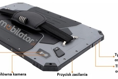 MobiPad Tex101 v.1 - Tablet for special tasks 10.1 inches with ATEX certificate Android 9-13, 8GB and 128GB, 4G, 1000 nits screen, capacious 14600mAh battery