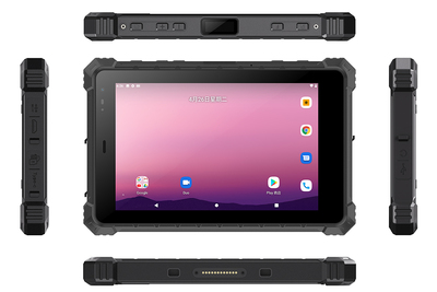 Mobipad 08DS-RTMLH v.1 - Ruggedized 8-inch IP68 tablet - Android 13, 8GB RAM, 128GB, 10000mAh, NFC, 4G, GPS - ideal for working in harsh conditions