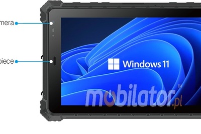 Mobipad 08DS-RTYF (i7) v.4 - Wytrzymały tablet przemysłowy IP67 z i7, 16GB RAM, 256GB SSD, 5G, NFC - do zastosowań mobilnych w branżach wymagających łączności i niezawodności