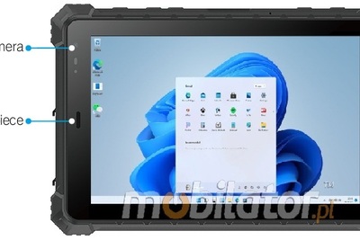 Mobipad 08DS-RTNL v.4 - IP68 industrial tablet with 4G, GPS, WiFi, BT, 8 inches, 5000mAh, NFC, 2D scanner - ideal for logistics and warehouses