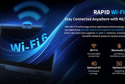 Emdoor X15A v.21 - Laptop outdoorowy z Intel i7, 32GB RAM, 4G, GPS, NFC, Windows 11 PRO, IP65 i ekranem czytelnym w słońcu - idealny dla serwisów technicznych