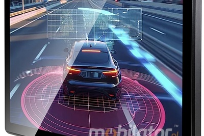 BiBox 19-I58 v.1 - Odporny panel komputerowy 19cali 250 nitów, IP65 na przedni panel, Intel i5-8250U, 8/128GB, 2x RS232, 2x LAN - Do automatyki przemysłowej i pracy w trudnych warunkach