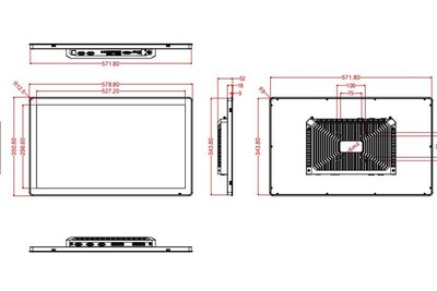 BiBox 238-I58 v.2 - Wytrzymały panel PC 23.8"