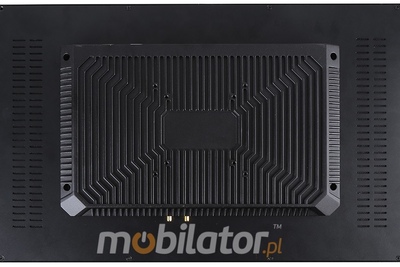 BiBox 19-I510 v.7 - Kompaktowy komputer przemysłowy 19 cali - i5-10210U, 32GB RAM, 1TB SSD, IP65 na przedni panel, Windows 11, 2x RJ45 - Do obsługi tablic multimedialnych