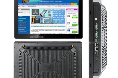 Wewnętrzny panel PC z wentylatorem i ergonomicznym designem