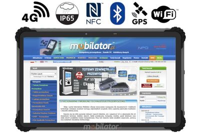 Rugged tablet T1300U-01 z baterią 8000 mAh i IP65