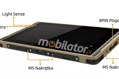 MobiPad 77X v.1 - Wzmocnione tablety idealne do sterowania dronami z BT 5.0,  jasnym 7" ekranem  2600nits, Android 13, 8GB+128GB, 4G, WiFi, 7000mAh 