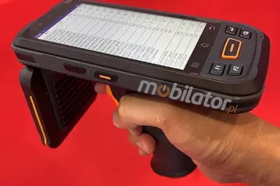 MobiPad HS7000N v.4 - Kompaktowy terminal logistyczny z ekranem o przekątnej 5" o rozdzielczości 720x1280, pamięcią RAM 8GB, ROM 128GB, MTK6765, Android 12