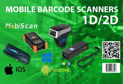 Mobile Barcode scanners 1D/2D
