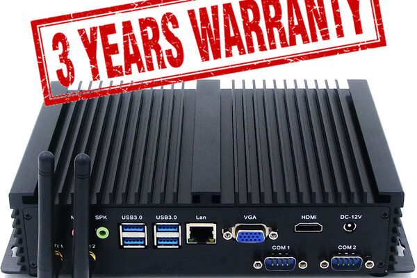 Wytrzymałe i wydajne komputery przemysłowe Mini PC z 3 letnią gwarancją na obudowę i elektronikę!