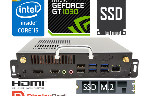 Industrial MiniPC with a dedicated GT1030 graphics card in Mobilator's offer !!!