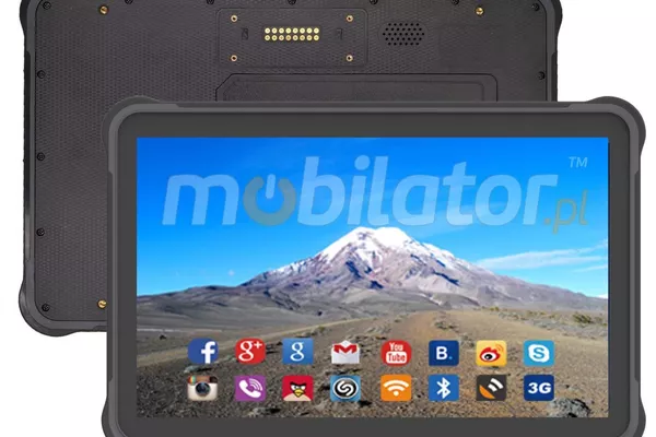 Nowoczesny, wodoodporny, pyłoszczelny tablet przemysłowy przeznaczony do zastosowań w ekstremalnych warunkach MobiPad TSS1011 .