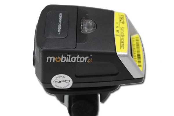 New model of mini barcode and QR scanner - FS01P / FS02P with charging station for easy use of the device .