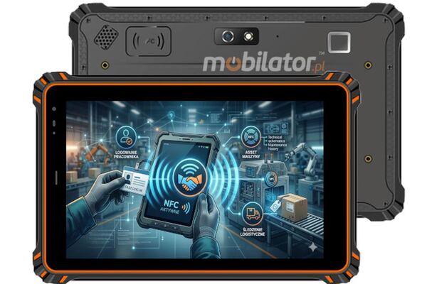 Industrial tablets with NFC