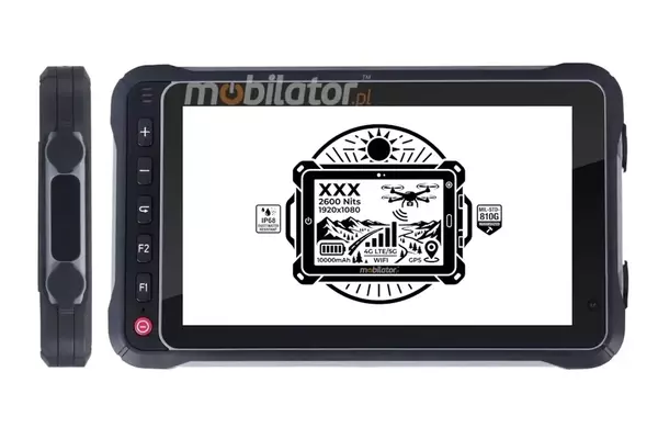 Pancerny tablet MobiPad 7720X 4G : Sprzęt do zadań specjalnych w rękach pilota drona