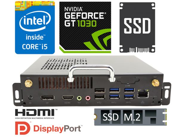 Industrial MiniPC with a dedicated GT1030 graphics card in Mobilator's offer !!!