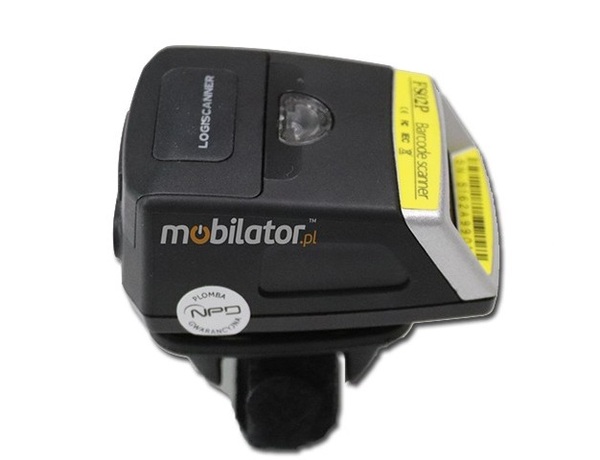 New model of mini barcode and QR scanner - FS01P / FS02P with charging station for easy use of the device .