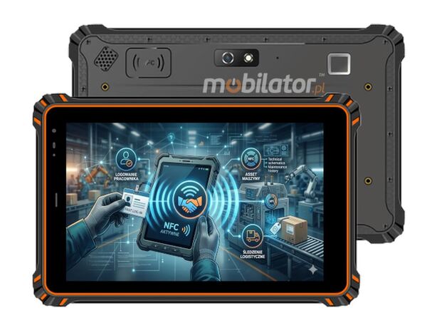 NFC w tabletach przemysłowych: Technologia zbliżeniowa w służbie wydajności