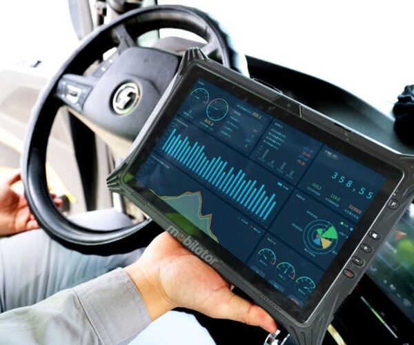 Industrial-grade device for operators with NFC