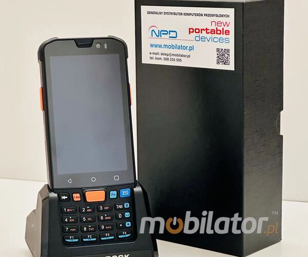 Przemysłowy terminal magazynowy ze skanerem 2D