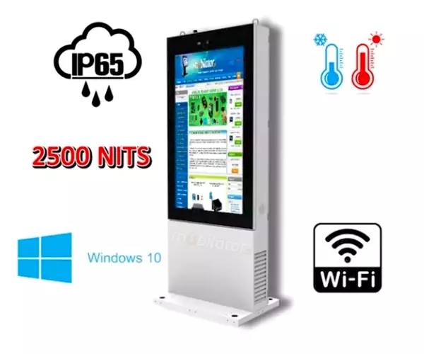 Solid Multimedia Totems with IP65