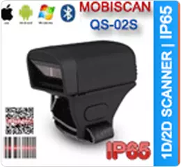 MobiScan QS-02S mini code scanner resistant to falls from 1.5 m