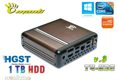 Mini PC Manli M-T4H32 v.3