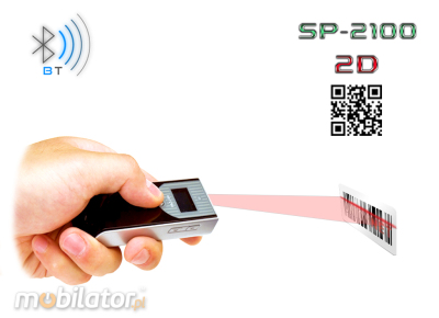 SP-2100 Mini Scanner 2D (CCD) Bluetooth