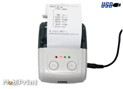 Przenośna drukarka etykiet bluetooth