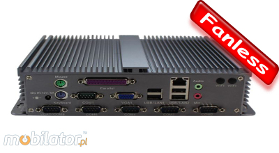 Industrial Fanless MiniPC IBOX-1037uA-RS422/485