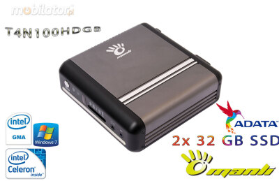 Mini PC Manli T4N100HDGB v.2