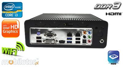 10 sztuk Przemysłowy MiniPC mBOX-4130 2LAN v.2  