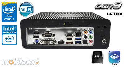 Przemysłowy MiniPC mBOX-4570 v.1